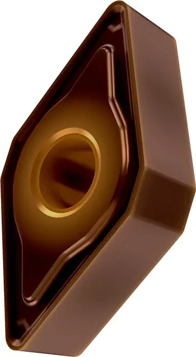 Zertifiziert Drehwendeschneidplatte ISO DNMG 150604E-NM:T8430 D.5,16mm PVD beschichtet VE: 10 Stück