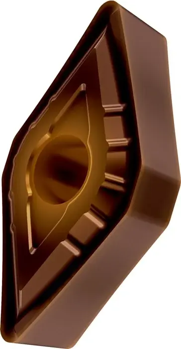 Drehwendeschneidplatte ISO DNMG 150604E-SF:T8430 D.5,16mm PVD beschichtet VE: 10 Stück Wochenendangebot