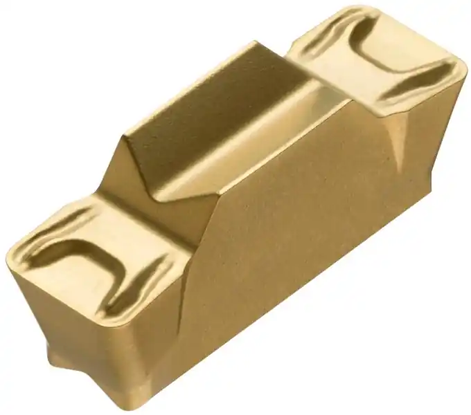 Drehwendeschneidplatte ISO LCMF 051608-F:T8330 Tiefe 3mm PVD beschichtet Gold VE: 10 Stück Top-Angebot