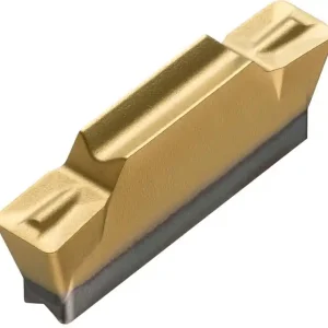 Billig Drehwendeschneidplatte ISO LCMF 031604-M:T8330 Tiefe 3mm PVD beschichtet Gold VE: 10 Stück