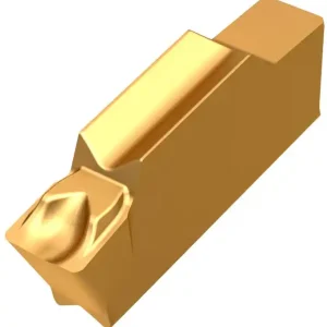 Drehwendeschneidplatte ISO LCMR 041604-CM:T8330 Breite 4mm PVD beschichtet Gold VE: 10 Stück Abverkauf