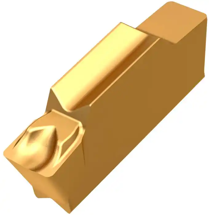 Drehwendeschneidplatte ISO LCMR 041604-CM:T8330 Breite 4mm PVD beschichtet Gold VE: 10 Stück Abverkauf