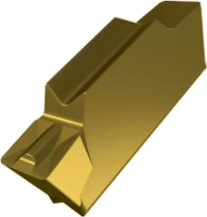 Drehwendeschneidplatte ISO LCMR 041604-M:T8330 Tiefe 3mm PVD beschichtet Gold VE: 10 Stück Schneller Versand