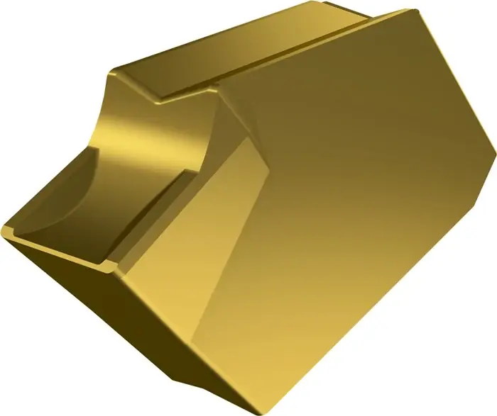 Günstig Drehwendeschneidplatte ISO LFUX 060802TN:T8330 Tiefe 4,9mm PVD beschichtet Gold VE: 10 Stück