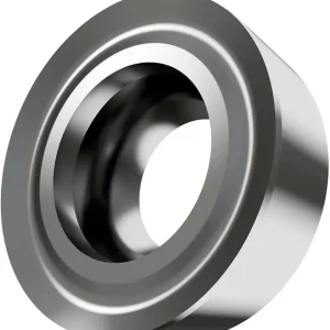 Drehwendeschneidplatte ISO RCGT 0803MOF-AL:T0315 D.3,4mm PVD beschichtet Silber VE: 10 Stück Versand Am Gleichen Tag