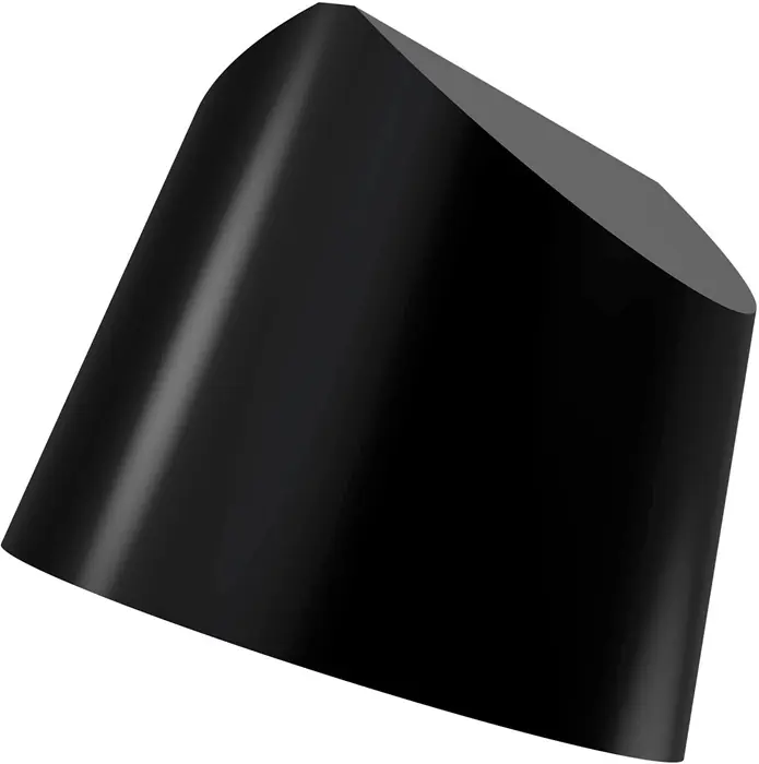 Highlight Drehwendeschneidplatte ISO RCGX 090700 K15015:TC100 Tiefe 2,6mm Schwarzgrau VE: 10 Stück