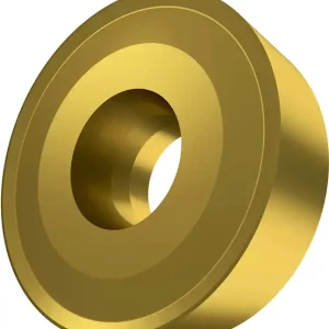 Drehwendeschneidplatte ISO RCMX 2006MOS-341:6630 D.6,5mm MT-CVD beschichtet Gold VE: 10 Stück Highlight