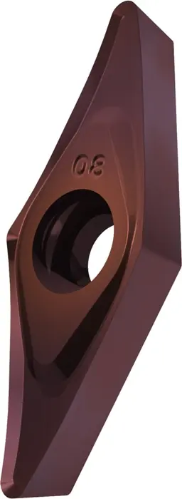 Drehwendeschneidplatte ISO VCGT 130308E-SF3:T8415 D.3,4mm PVD beschichtet VE: 10 Stück Bestpreis