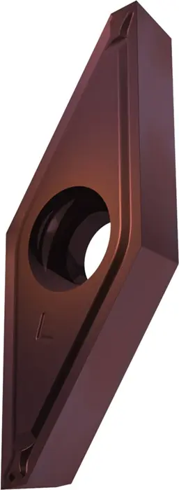 Geprüft Drehwendeschneidplatte ISO VCGX 130300FL-FF2:T8415 D.2,6mm PVD beschichtet VE: 10 Stück
