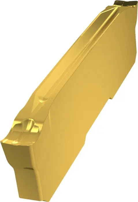 Bestseller Wendeschneidplatte ISO GL1-D150M015-PM:G8330 Breite 1,5mm PVD beschichtet Gold VE: 10 Stück