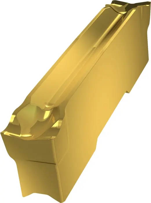 Top-Seller Wendeschneidplatte ISO GL4-D400M02-PM:G8330 Breite 4mm PVD beschichtet Gold VE: 10 Stück