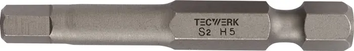 Bit 1/4 Zoll 3mm L.50mm TECWERK VE: 10 Stück Sichere Zahlung