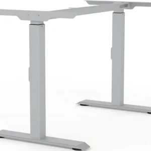 Tischgestell reinweiß RAL 9010 Hub 650-830mm H.900mm Schrauben BMB Abverkauf