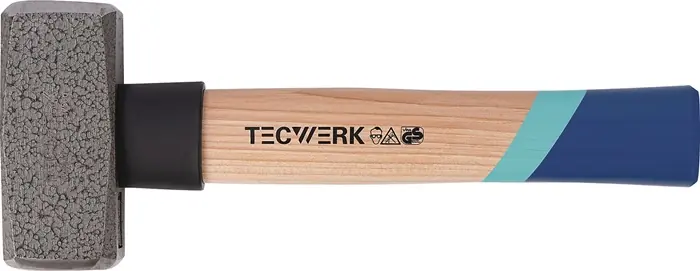 Fäustel Kopf-G.1250g Hickory Stielschutzhülse TECWERK Markenprodukt