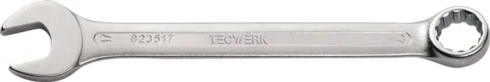 Ringmaulschlüssel SW 14mm L.180mm Form A CV-Stahl TECWERK Direkt Vom Hersteller
