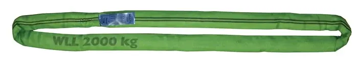 Heißes Angebot Rundschlinge DIN EN 1492-2 Umfang 6m grün Tragf.einf.2000kg TECWERK