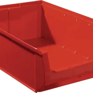 Sichtlagerkasten L500/450xB310xH140mm PE rot TECWERK VE: 14 Stück Sichere Zahlung