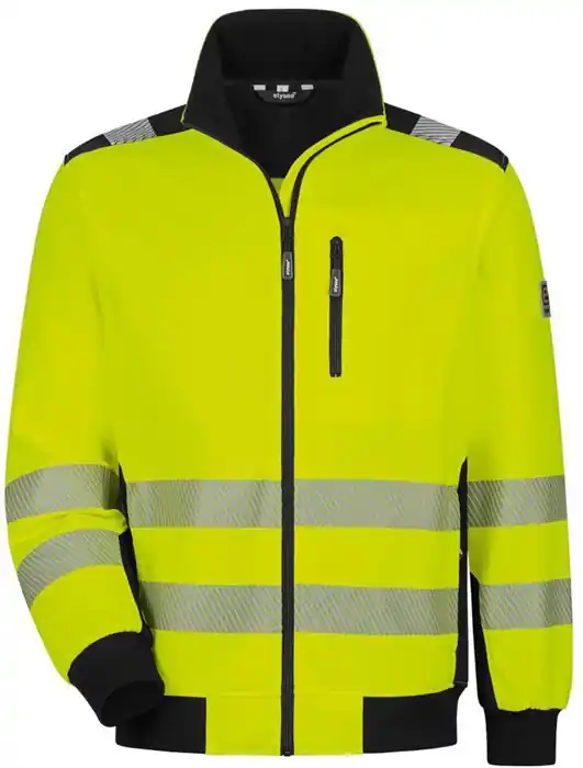 Schnäppchen Warnschutz-Sweatjacke DEMINO Gr.XXL gelb/schwarz ELYSEE