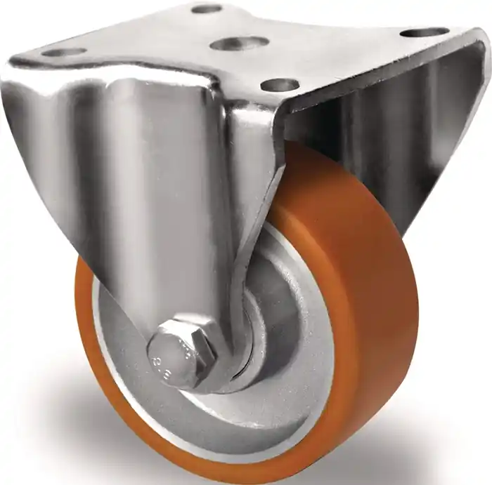 Sichere Zahlung Bockrolle D.100mm Trgf.250kg PU Platte L100xB88mm Farbe Rl.braun TECWERK