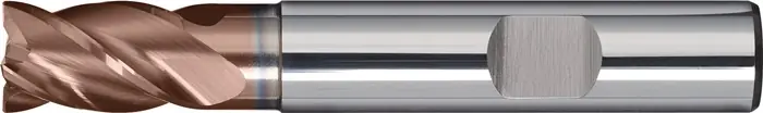 Schaftfräser DIN 6527K TypN HPC D.8mm Einsatz-L.20mm VHM TiAlN HB Z.4 kurz TW Kracherpreis