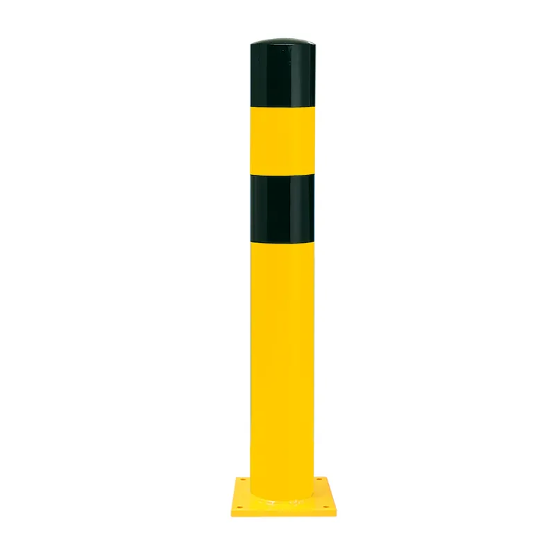 Jetzt Kaufen BLACK BULL Rammschutz-Poller aus Gütestahl - gelb/schwarz