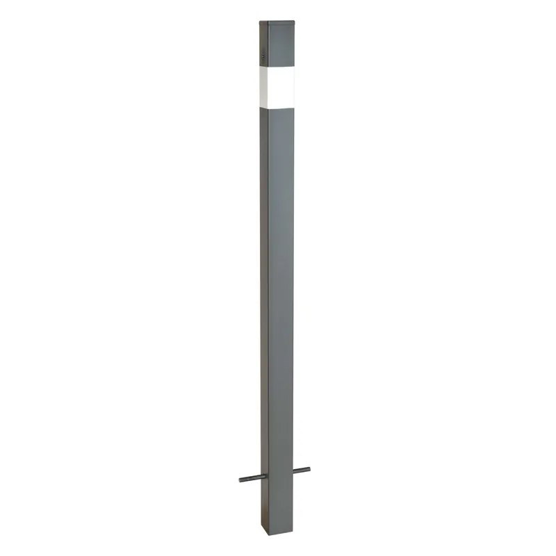 MORION Absperrpfosten 70 x 70 mm feststehend - zum Einbetonieren Zertifiziert