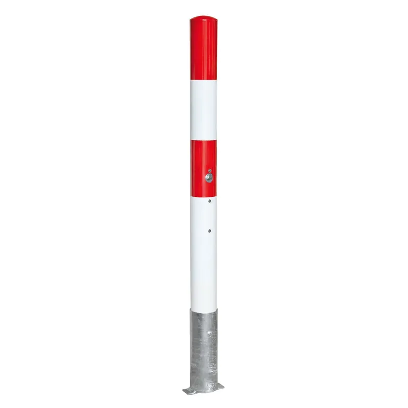 MORION Absperrpfosten 90 mm herausnehmbar - zum Einbetonieren Versand Am Gleichen Tag