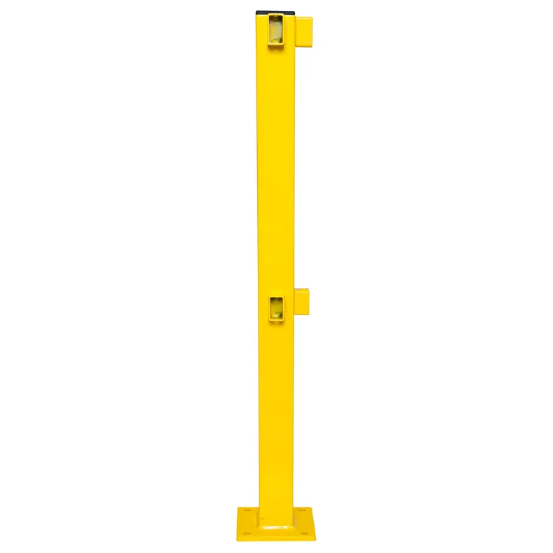 BLACK BULL Ramm-Schutz-Standpfosten S-Line gelb 70 x 70 mm Nur Heute