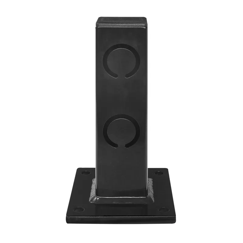 BLACK BULL Standpfosten für Bodenbarriere ECO - schwarz Top-Angebot
