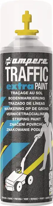 Aktuell Bodenmarkierspray TRAFFIC EXTRA PAINT® 500ml gelb AMPERE VE: 12 Stück