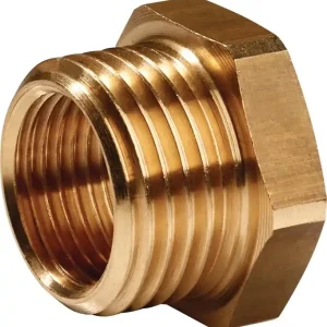 Reduziernippel MS AG G 3/8 Zoll IG G 1/4 Zoll SW 19mm TECWERK VE: 10 Stück Aktuell