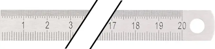 Stahlmaßstab L.200mm rostfr.STA biegsam Teilung B=mm/1/2mm TECWERK Angebot