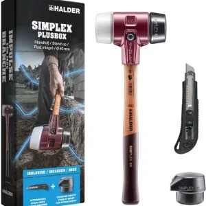 Sonderangebot Schonhammer SIMPLEX-Plusbox Starterkit L.165mm Kopf-D.60mm mittelh.lackiertes HO
