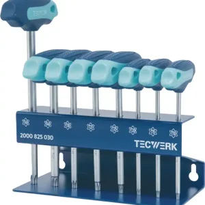 Mega-Angebot Schraubendrehersatz m.Quergriffen TX10-TX45 8-tlg.TECWERK