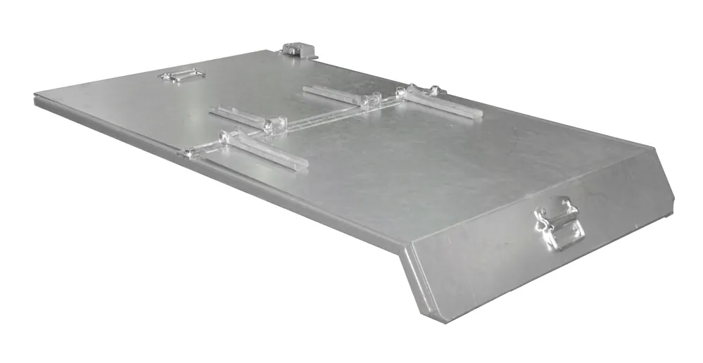 Bauer Südlohn Deckel verzinkt 2-teiliger Deckel für 3S 300, EXPO 300, EXPO-E 300, S3S 300, SK 300 Neu Im Sortiment