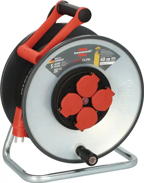 Kabeltrommel SC 4100 40m H07RN-F 3x1,5mm² 290mm 4 Stahlbl.isol.IP44 BRENNENSTUHL Sofort Bestellen