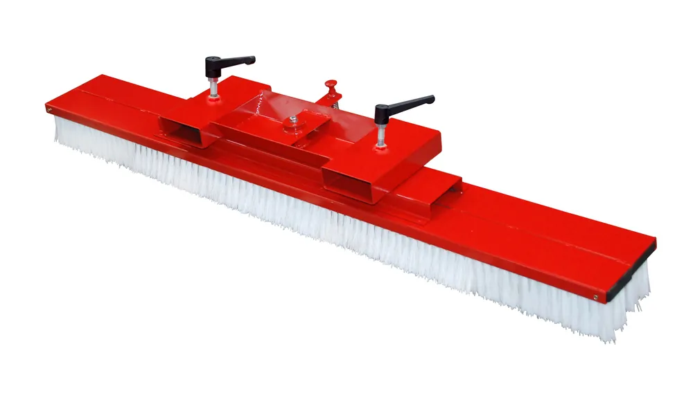 Sonderangebot Bauer Südlohn Gabelstapler-Kehrbesen feuerrot (RAL 3000) TYP SKB