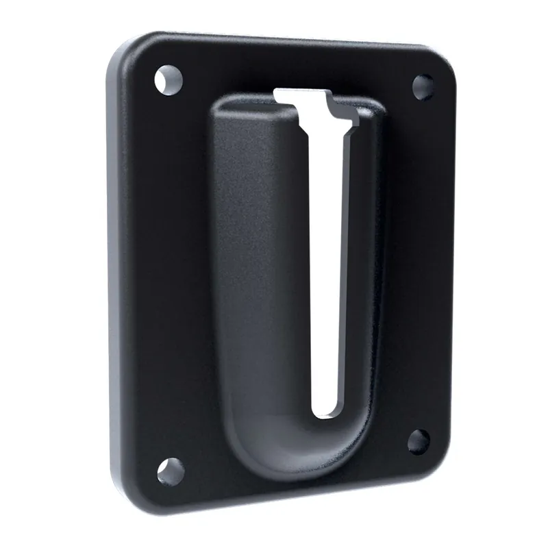Top-Seller Wandclip für Skipper Produkte, zur Aufnahme von Gurtband, Kunststoff, schwarz