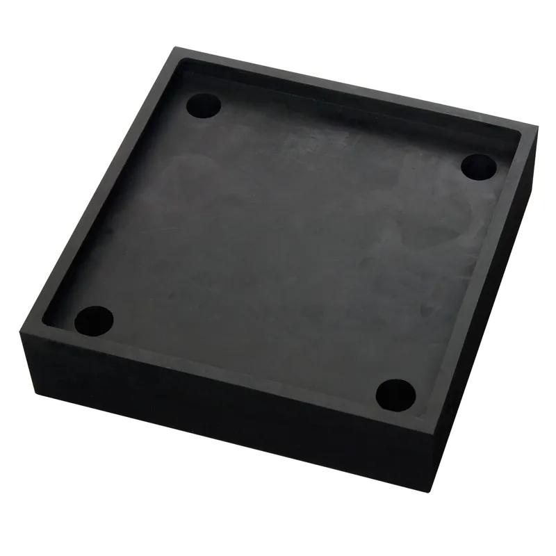 Markenware Federelement für BLACK BULL Rammschutz-Geländer für Standpfosten, Polyurethan, schwarz, 50x206x206mm