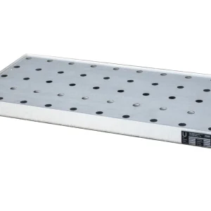 Bauer Südlohn Kleingebindewanne aus Edelstahl TYP KGW M-V4A - mit Lochblech-Rost Markenware
