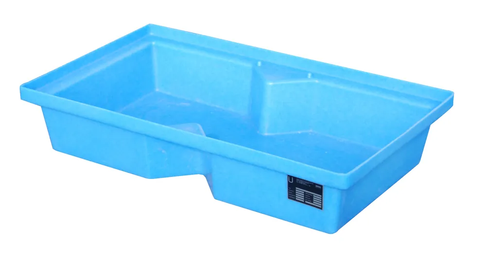 Begrenztes Angebot Bauer Südlohn GREEN-LINE PE-Auffangwanne für Paletten blau TYP KWP-P - aus robustem Polyethylen