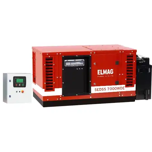Begrenztes Angebot ELMAG Notstrom-Komplettpaket SEDSS 7000WDE-ASS-DSE4520