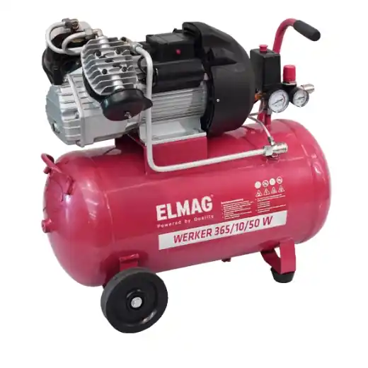 Neu ELMAG Kompressor WERKER 365/10/50 W