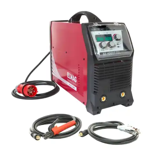 ELMAG Elektroden-Schweißinverter SD 4060T CEL - "Multi Line" inkl. 3m Massekabel 50mm² Sofort Bestellen