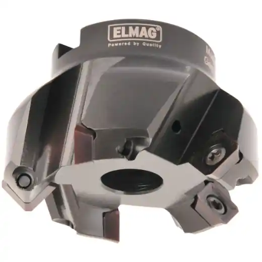 ELMAG Planfräser 45° DM 63mm - 5-Schneiden, Aufnahme 22mm Knallerangebot