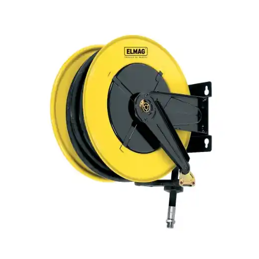 Markenprodukt ELMAG INDUSTRIE Schlauchaufroller "560/63" - für Diesel, Benzin, Kerosin, 40 m, 3/4", 10bar