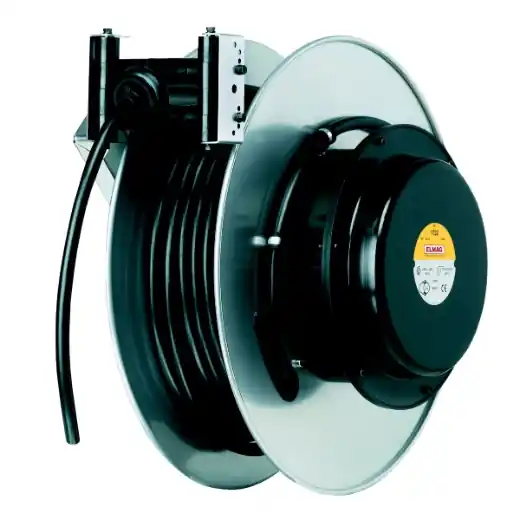 Neue Kollektion ELMAG Autom. Kabelaufroller ZECA - 1753/RNF, 26 Meter, 5x2,5mm², IP 65
