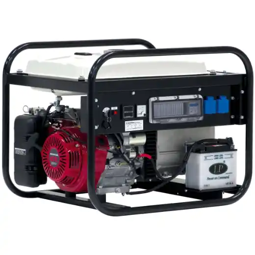 Top-Angebot ELMAG Stromerzeuger SEBS 6000W/25-AVR - mit HONDA-Motor GX390 mit Großtank und AVR-Regelung