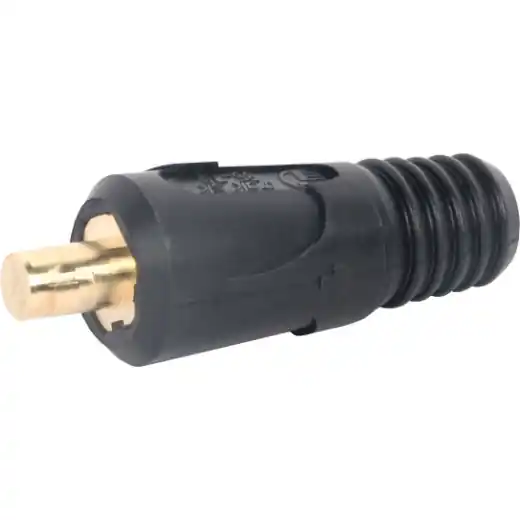 ELMAG Schweißkabel-Stecker 35/50/70mm2, schwarz - Zapfen-Ø 13 mm 2 Stk. Packung - SB Top-Seller