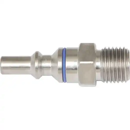 ELMAG Sauerstoff-Edelstahlstecknippel - AG 1/4" Neu